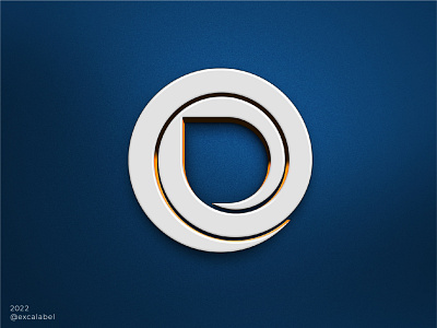 D brand brand identity branding corporate d design icon logo type vector