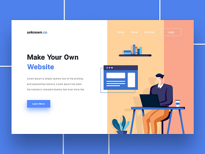 Make Your Own Website - Landing Page