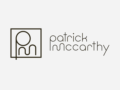 Patrick McCarthy Branding branding design graphic design layout logo monogram typography