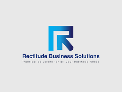 Rectitude Logo Design branding graphic design illustration logo ui ux design