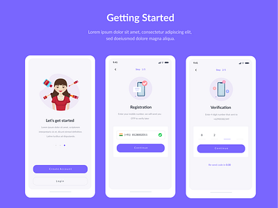 Getting Started-Mobile app