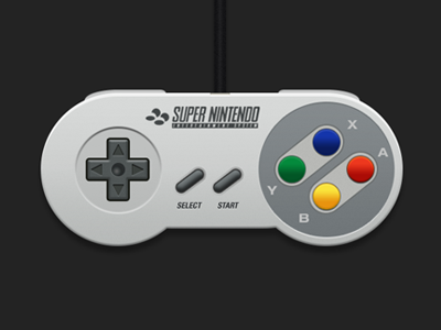 Freebie - SNES Controller PSD