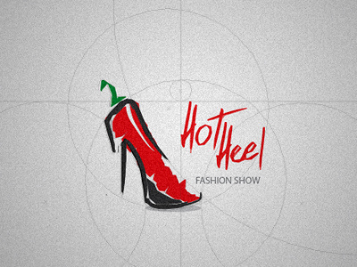 Hot Heel Fashion show amirathan noori brand fashion show hot heel logo mark