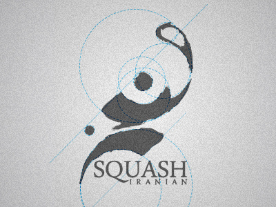 Squash iranian amirathan noori brand logo mark sport squash