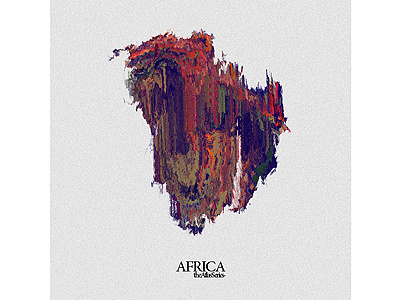 The Atlas Series | Africa africa amirathan noori atlas glitch glitchart