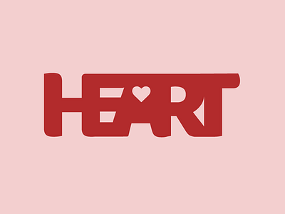 #003 - Heart Logo (Daily summer challege) challege design graphic heart illustration illustrator lego logo minimal simple summer type