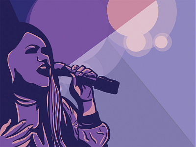 Singer Illustration