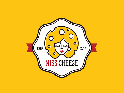 Logo Concept - Miss Cheese cheese cheeselogo funlogo logo