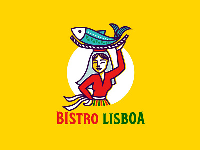 Logo Concept - Portuguese Restaurant colorful fun logo logo restaurant