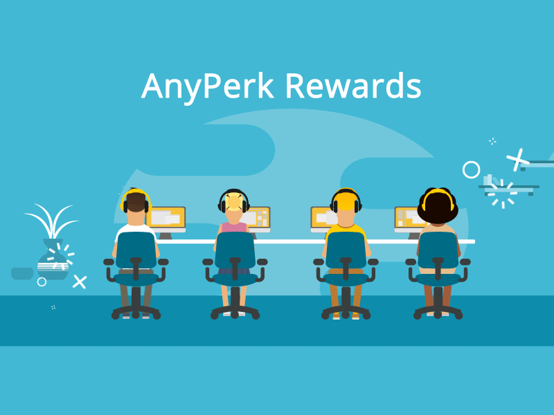 Anyperk Rewards employees explainer infographic rewards