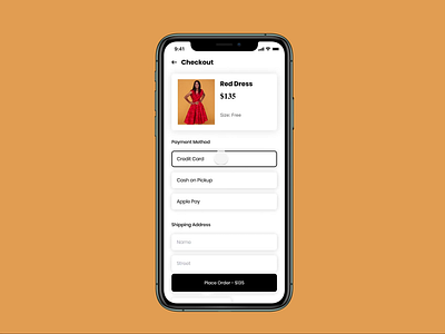 002 Daily UI - Credit Card Checkout app branding design graphic design ui ux vector