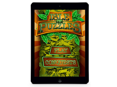 Isle of Puzzle concept app concept game game app game design illustration