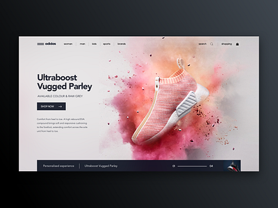 E-commerce - Landing page