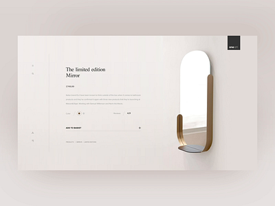 OneArt - Detail page ae animation animations clean debut design gif light minimal muzli smooth transition ui ux