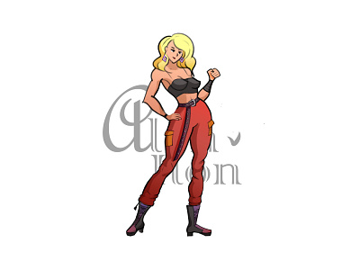 Character for the game 2d art 2d character art character dribbble game art game character girl illustration woman