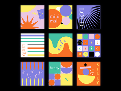 Visual exploration compositions color composition illustration typogaphy visual design