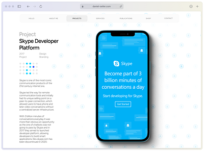 Skype Developer Platform developer tool interface microsoft product design skype ui