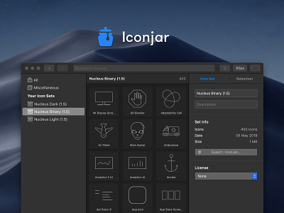 Iconjar dark icon iconset iconsets plane technology ui8