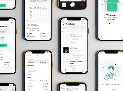 MedTests App Concept app medical