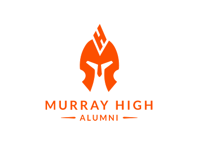 Murray High Alumni Association logo illustration logo