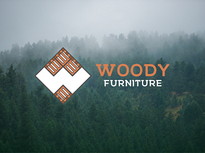 Woody Furniture Logo furniture logo pallete wood