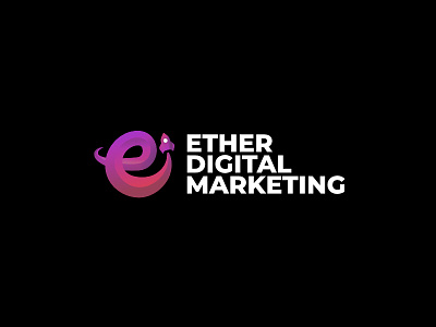 Ether Digital Marketing Logo ether logo marketing