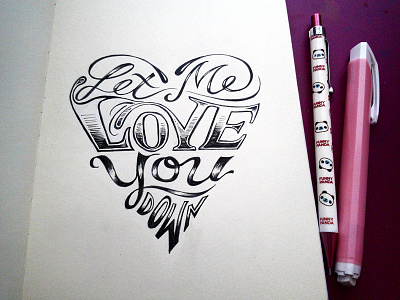 Lettering Lyrics, INOJ hand lettering inoj love script sketchbook typography