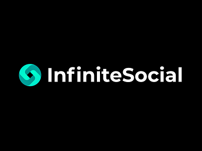 InfiniteSocial - Logo Design Proposal Option 2