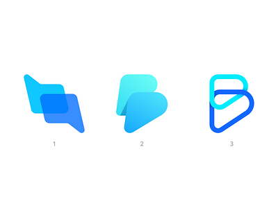 BotPromo Logo Concepts bot botchat brand branding chat chatbot colors communication conversation gradient icon identity message promo social talk