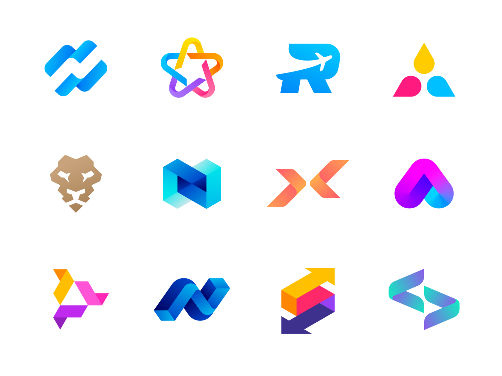 Logo Collection II - Logos, Marks by Victor Murea on Dribbble