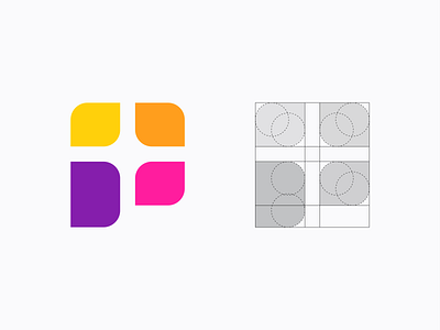 Letter P + Capture Logo Design