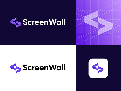 Letter S - Logo Design Concept art brand design brand identity branding dribbble gradient letter logo logo designer logomark mark negative space symbol