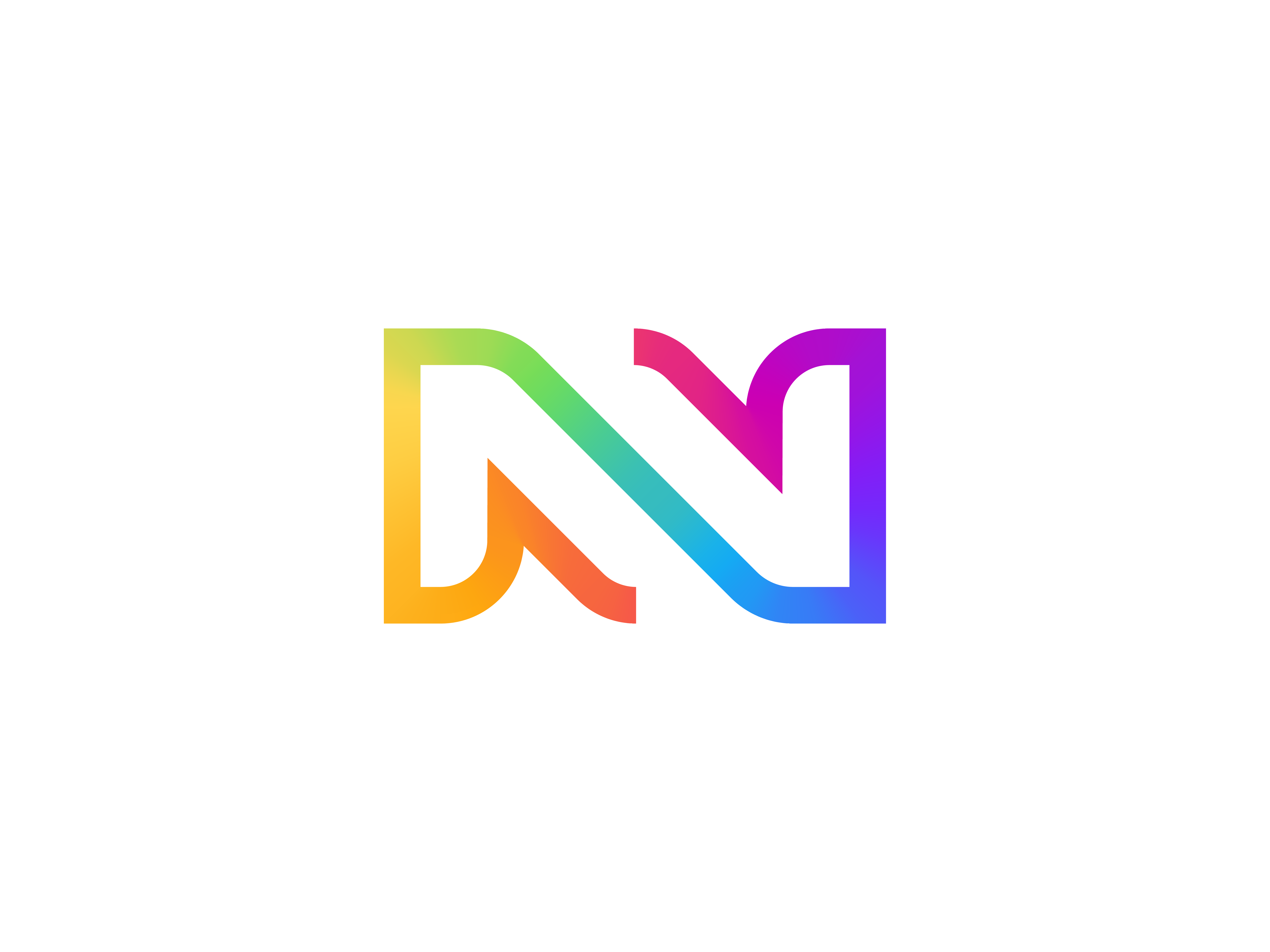 NV VN Logo Design Vector Graphic by xcoolee · Creative Fabrica