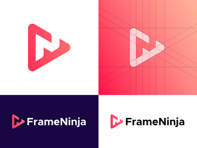 FrameNinja - Logo Design Concept