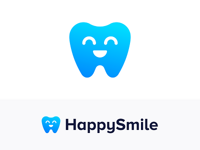 HappySmile brand brand identity branding colors exploration gradient happiness happy happysmile icon identity logo logodesign logomark mark smile symbol tooth