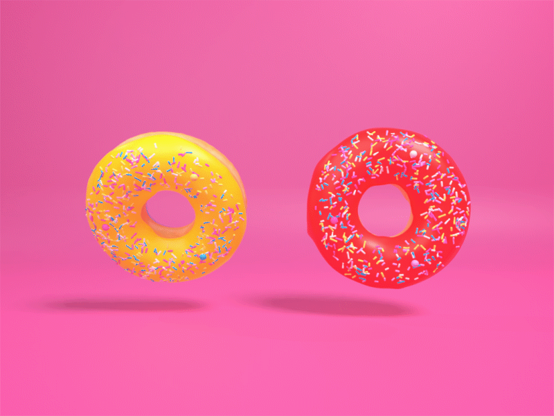 Donuts for everyone!!! after effects animation blender donut motion