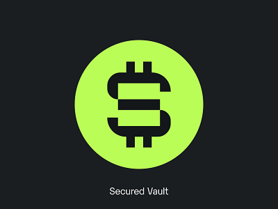 Secured Vault adeel farooq branding crypto crypto logo crypto wallet graphic design logo logo designer s crypto logo vector