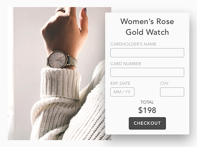Daily UI #002 - Checkout Page 100 days of ui avenir checkout credit card daily ui fashion payment sketch ui uiux user interface ux design