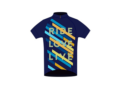 Ride Love Live branding design digital art illustration lettering art logo