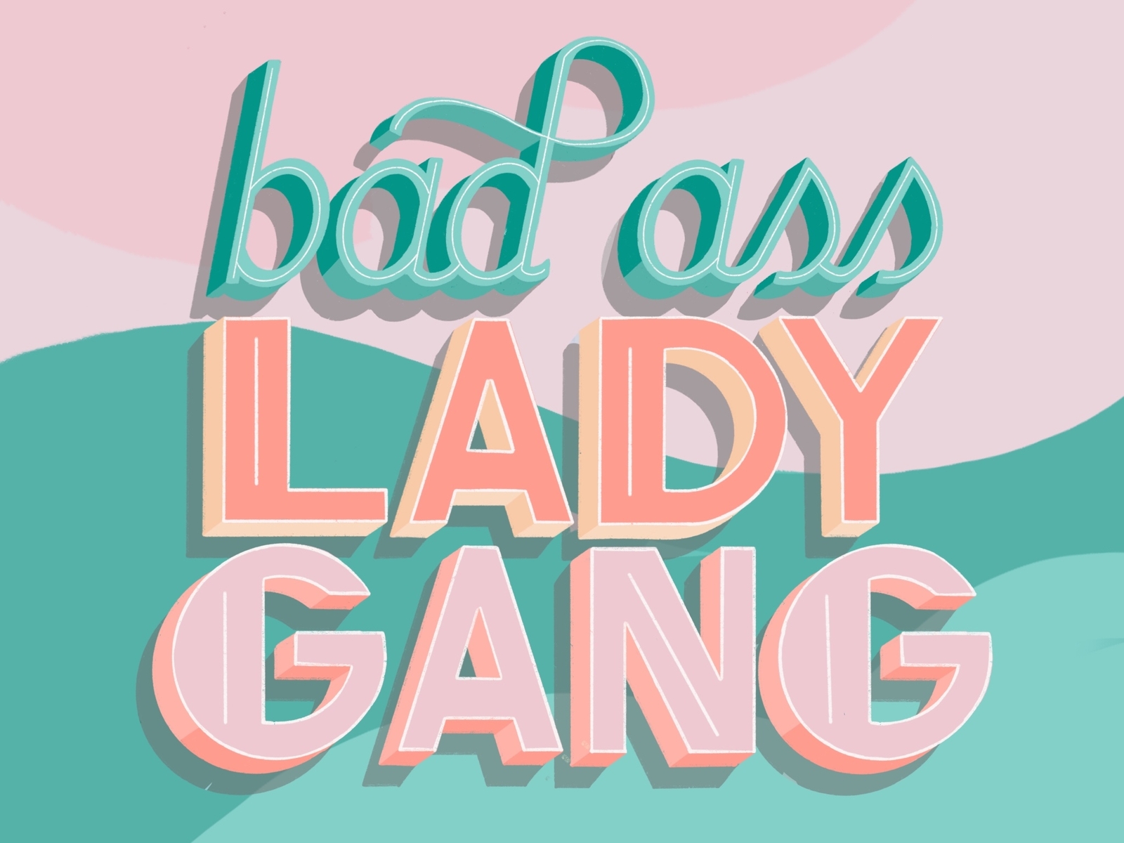 lady-gang-by-melanie-napholz-on-dribbble