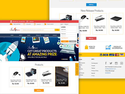 Issota Store E Commerce e commerce online shop retail shop ui design user interface web design website