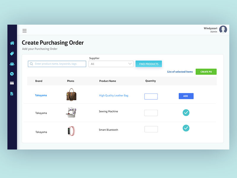 POS (Point of Sale)  App by Windyasari Septriani on Dribbble