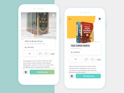 UI Exploration: Yufid Store iOS app book store e commece interface mobile app mobile commerce ui design user interface ux design