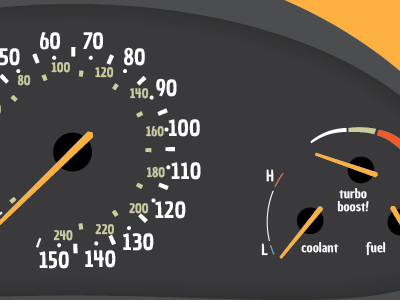 Why Speedometer Design Works analysis automotive dashboard guage instrument panel visualization