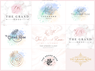 The luxury Logo concepts