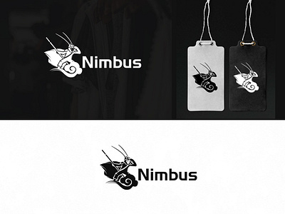 Nimbus logo branding design illustration logo modern nimbus vector