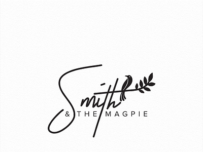 Smith minimal hand drown logo.