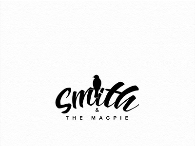 Smith & The Magpie logo background brand business logo branding corporate decoration company decorative elegant golden identity logo modern ornamental symbol identity vintage