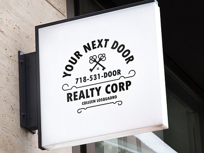 Your Next Door Realty Corp logo abstract abstract background branding business constitution corporate corporate identity design elegant icon illustration logo mbe style modern property property logo realestate symbol identity typography vector