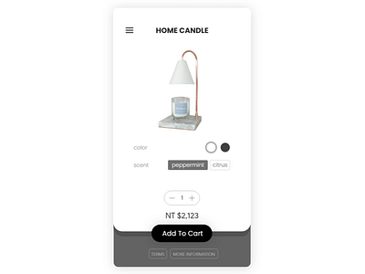 Daily UI 033 Customize Product